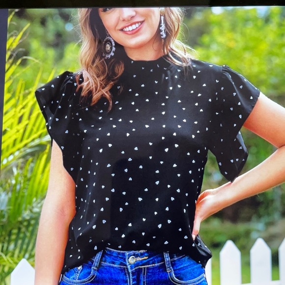 SHEIN Tops - Last one ! 🔥small BOHO fall top 🔥Marcellas boutique NWT